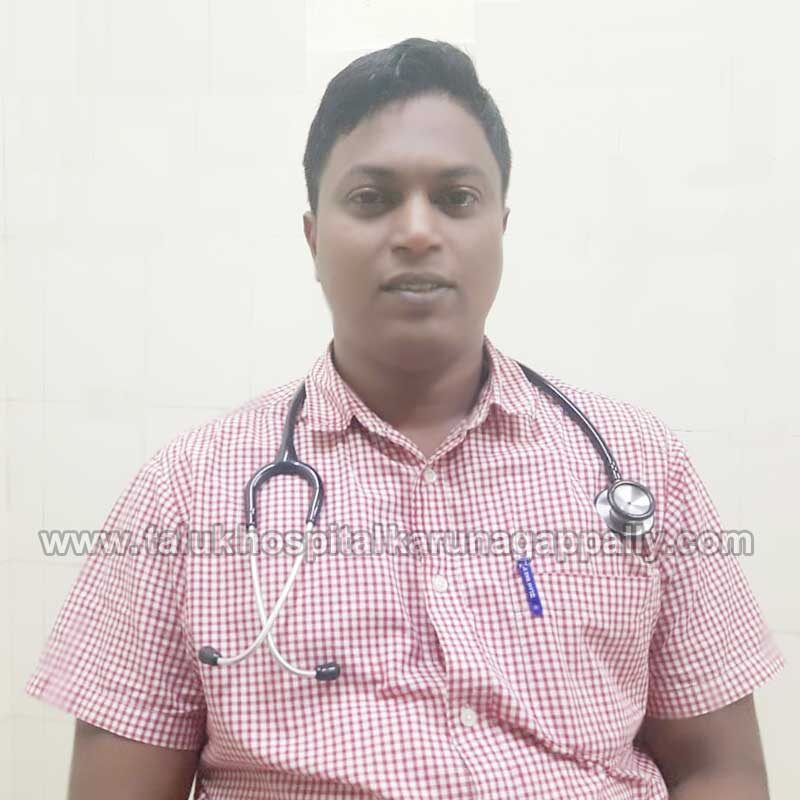 taluk_hospital_karunagappally_doctor_clenin_francis_feriah_cmo